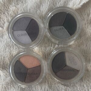 jane iredale Eyeshadow Quad - Cloud Nine, Silver, Brown Sugar, Sundown